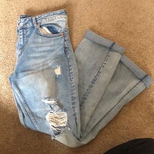 H&M High waist straight jean denim size 29
